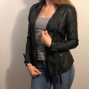 Leather jacket!